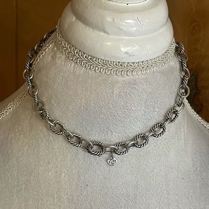 David Yurman oval loop necklace